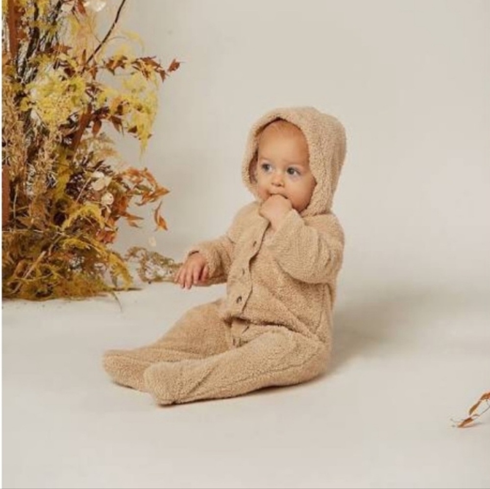 Rylee + Cru Bear Suit 12-18m